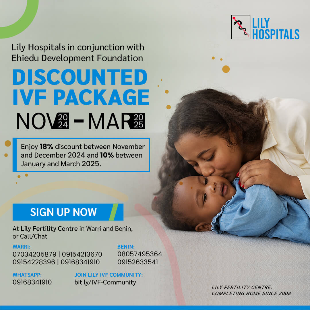 Lily Hospitals 2024 - 2025 ivf Promo